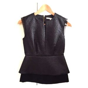 DVF Delian Peplum Top